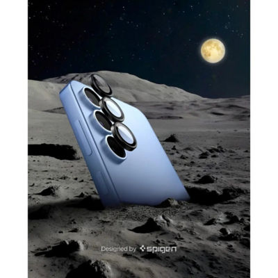 SPIGEN [2 Pack] Spigen Samsung S25+ Camera Protector EZ Fit Optik Pro HD - Black 3