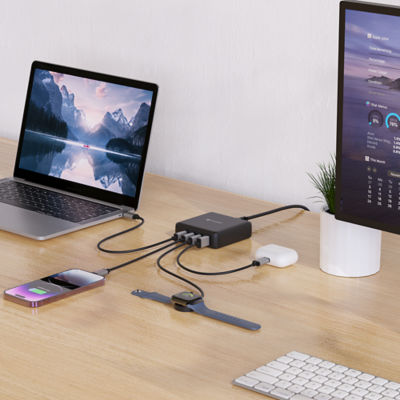 Mazer GaNPrestige 170W 8-Port Desktop Charger - M-D170W-V5 5