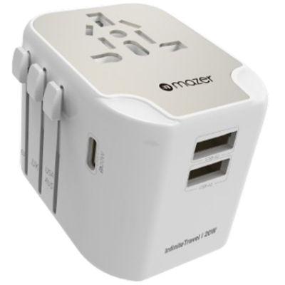 Mazer InfiniteTravel PD20W Travel Charger - M-IFTravel120PD 1