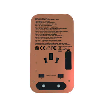 Mazer InfiniteTravel 160W GaN World Travel Charger - M-IFTravel1160PD 5