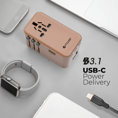 Mazer InfiniteTravel 160W GaN World Travel Charger - M-IFTravel1160PD 7