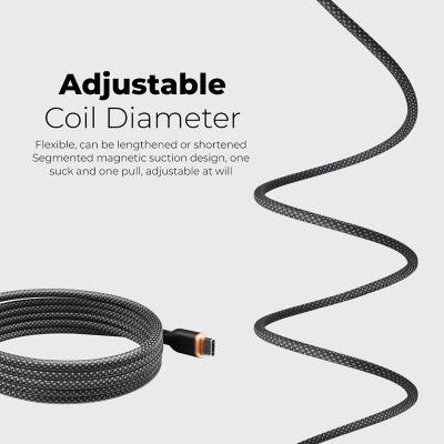 Mazer InfiniteLink Cobra 240W USB-C to USB-C Magnetic Cable 1m - M-COBRA-C1240 10