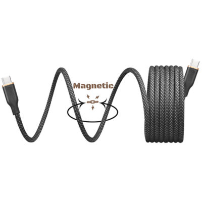 Mazer InfiniteLink Cobra 240W USB-C to USB-C Magnetic Cable 1m - M-COBRA-C1240 3