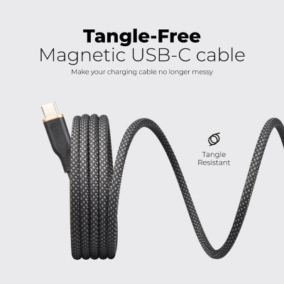 Mazer InfiniteLink Cobra 240W USB-C to USB-C Magnetic Cable 1m - M-COBRA-C1240 7