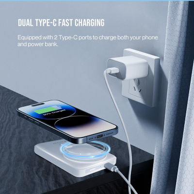 Skyzer (CCC-Certified) Power Charger 405 Magnetic 10,000MAH Powerbank 10