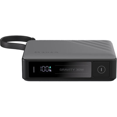 Adam Element GRAVITY 30W Fast Charging Power Bank with Built-In Cable 2