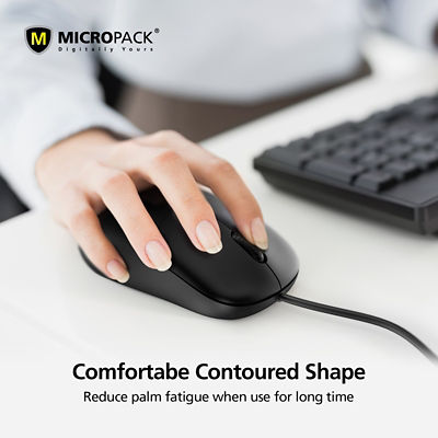 Micropack Optical Wired Mouse | M-105 4