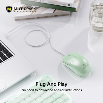 Micropack Optical Wired Mouse | M-105 5