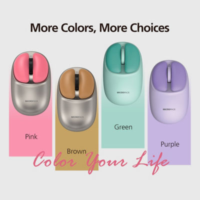 Micropack Rechargeable 2.4GHz + Bluetooth Wireless Mouse | ML-202W 3