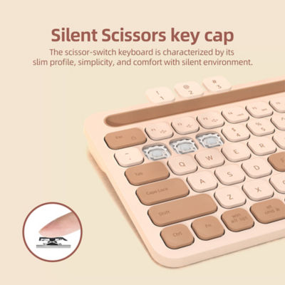Micropack 2.4G+Bluetooth Wireless Keyboard and Mouse Combo | KM-238W 5