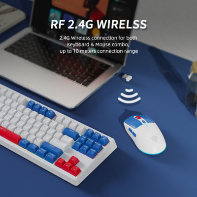 Micropack 2.4G Rechargeable Wireless Keyboard and Mouse Combo | KM-269W 4