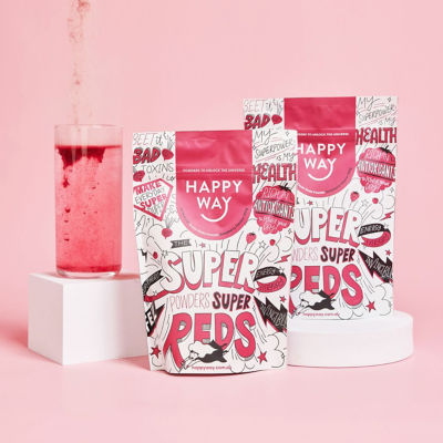 Happy Way Super Reds Powder - Raspberry 200g 3