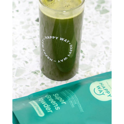 Happy Way Super Greens Powder - Tropical Flavour 200g 4