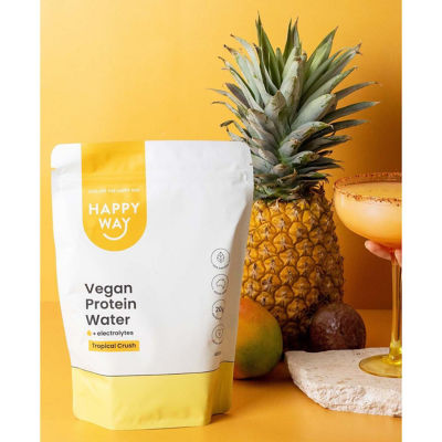Happy Way Vegan Protein Water Powder - Tropical Crush 420g 3