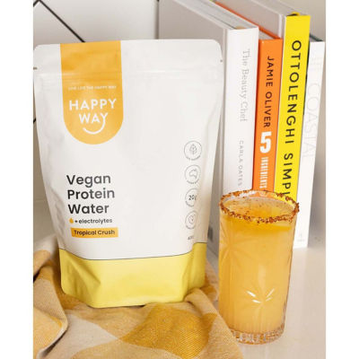 Happy Way Vegan Protein Water Powder - Tropical Crush 420g 4