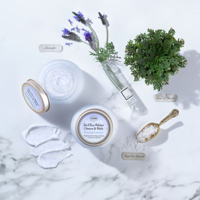 SABON 薰衣草二合一面部磨砂洁面霜 3