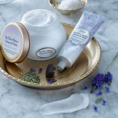 SABON 薰衣草二合一面部磨砂洁面霜 4