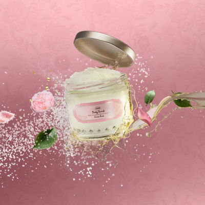 SABON Body Scrub Green Rose 3