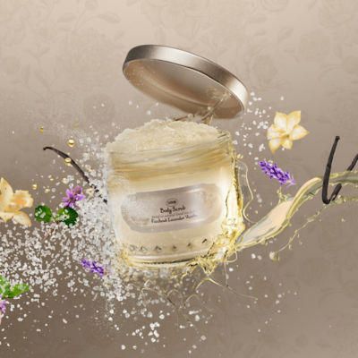 SABON Body Scrub Patchouli Lavender Vanilla 3
