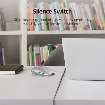 Micropack Rechargeable 2.4G + Bluetooth Wireless Mouse | ML-203W | WORK 7