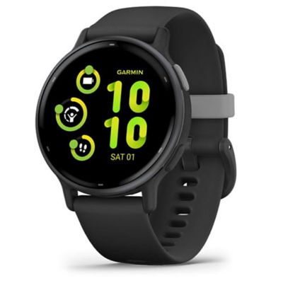 Slate Aluminum Bezel with Black Case and Silicone Band