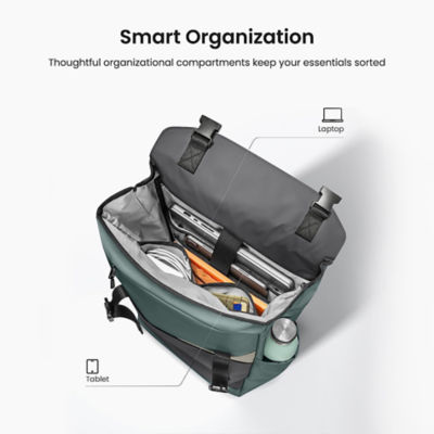 Tomtoc Slash-T64 Flip Laptop Backpack 5