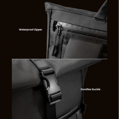 Tomtoc Navigator-T61 Rolltop Backpack 8
