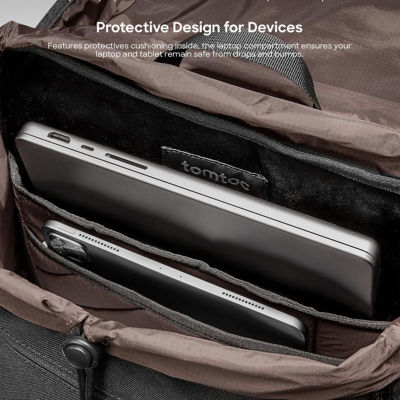 Tomtoc VintPack TA1 Laptop Backpack 6