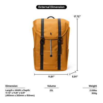 Tomtoc VintPack TA1 Laptop Backpack 7