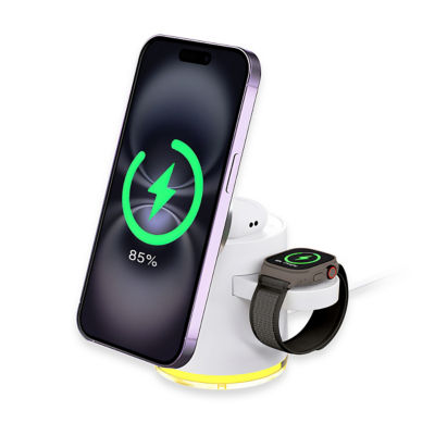 XPower MAGENGINE GE1 Qi2 5 in1 MagCharge 15W Wireless Magnetic Charging Stand 3