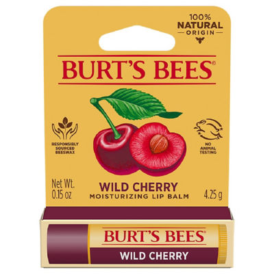 Burt's Bees Wild Cherry Moisturizing Lip Balm 4.25g