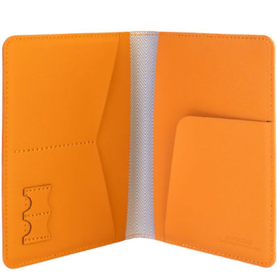 Monocozzi LUCID Refined | Biodegradable Leather Slim Passport Holder (with RFID) 2