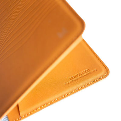 Monocozzi LUCID Refined | Biodegradable Leather Slim Passport Holder (with RFID) 3