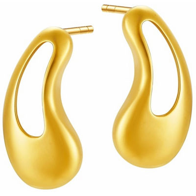 Goldheart 916 Gold Bold Mystique Earrings 1