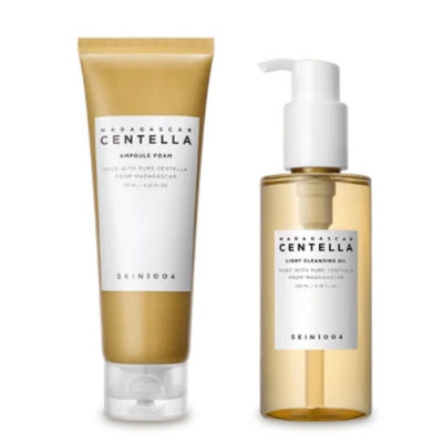 SKIN1004 Centella Light Cleansing Oil 200ml + Centella Ampoule Foam 150ml