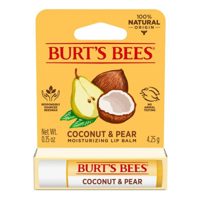 Burt's Bees Coconut & Pear Moisturizing Lip Balm 4.25g