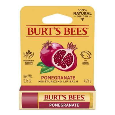 Burt's Bees Pomegranate Moisturizing Lip Balm 4.25g
