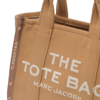 MARC JACOBS The Jacquard Small Tote Bag Camel M0017025 3