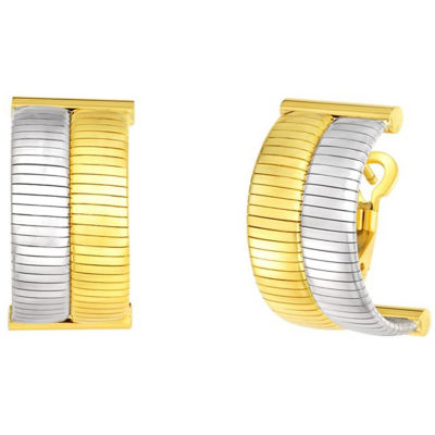 Goldheart 916 Gold Ripple Effect Earrings 1