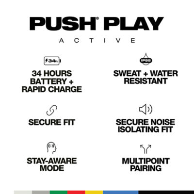 Skullcandy Push Play True Wireless Active Earbuds 4