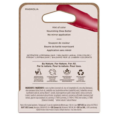Burt's Bees Tinted Lip Balm Magnolia 4.25g 2