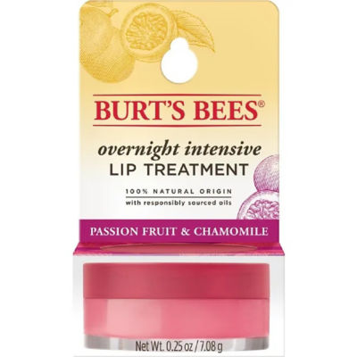 Burt's Bees Overnight Intensive Lip Treatment Passion Fruit & Chamomile 7.08g