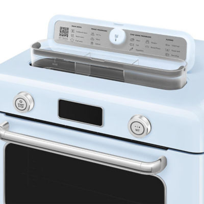 SMEG COF01PBUK 10-in-1 Multifunction Countertop Combi Steam Oven in Pastel Blue 5