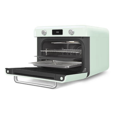 SMEG COF01PGUK 10-in-1 Multifunction Countertop Combi Steam Oven in Pastel Green 3