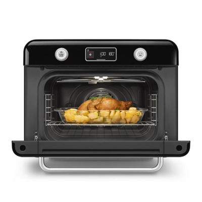 SMEG COF01BLUK 10-in-1 Multifunction Countertop Combi Steam Oven in Black 3