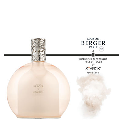 Maison Berger Paris Starck Pink Mist Diffuser Set with Peau de Soie 2