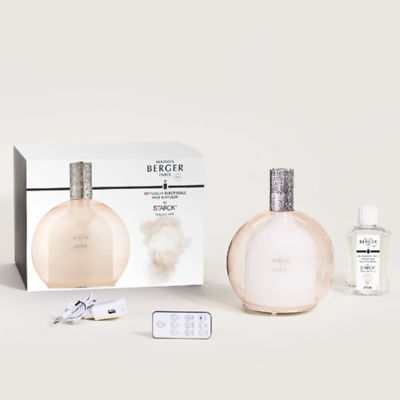 Maison Berger Paris Starck Pink Mist Diffuser Set with Peau de Soie 4