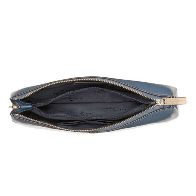 KATE SPADE Emma Pebbled Leather Mini Crossbody Bag Bluestone KK257 4