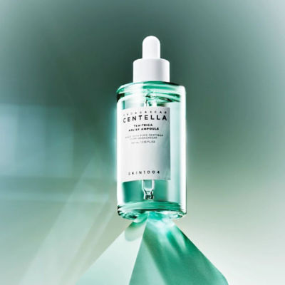 SKIN1004 [Bundle]SKIN1004 Tea-Trica Relief Ampoule 100ml and Tea-Trica Spot Cover Patch 22ea x 2 Pack 5