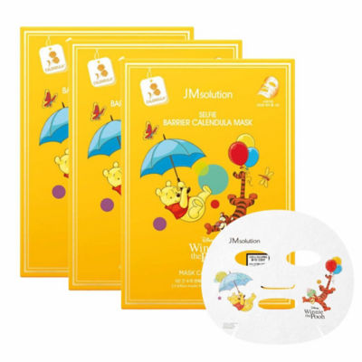 [Bundle of 3] JMSOLUTION Disney Selfie Barrier Calendula Mask 10sheets